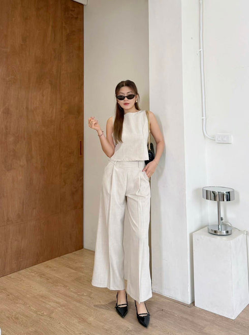 Two Piece Sleeveless Sets